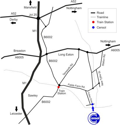 Map of Censol